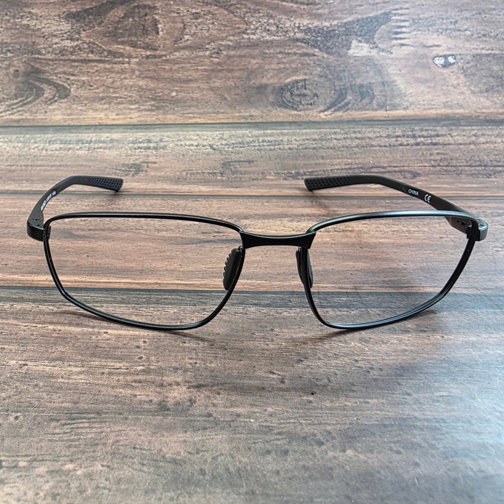 Nike Avid EV0589‎ 001 606 Matte Black Rectangular Eyeglasses Mens Frames